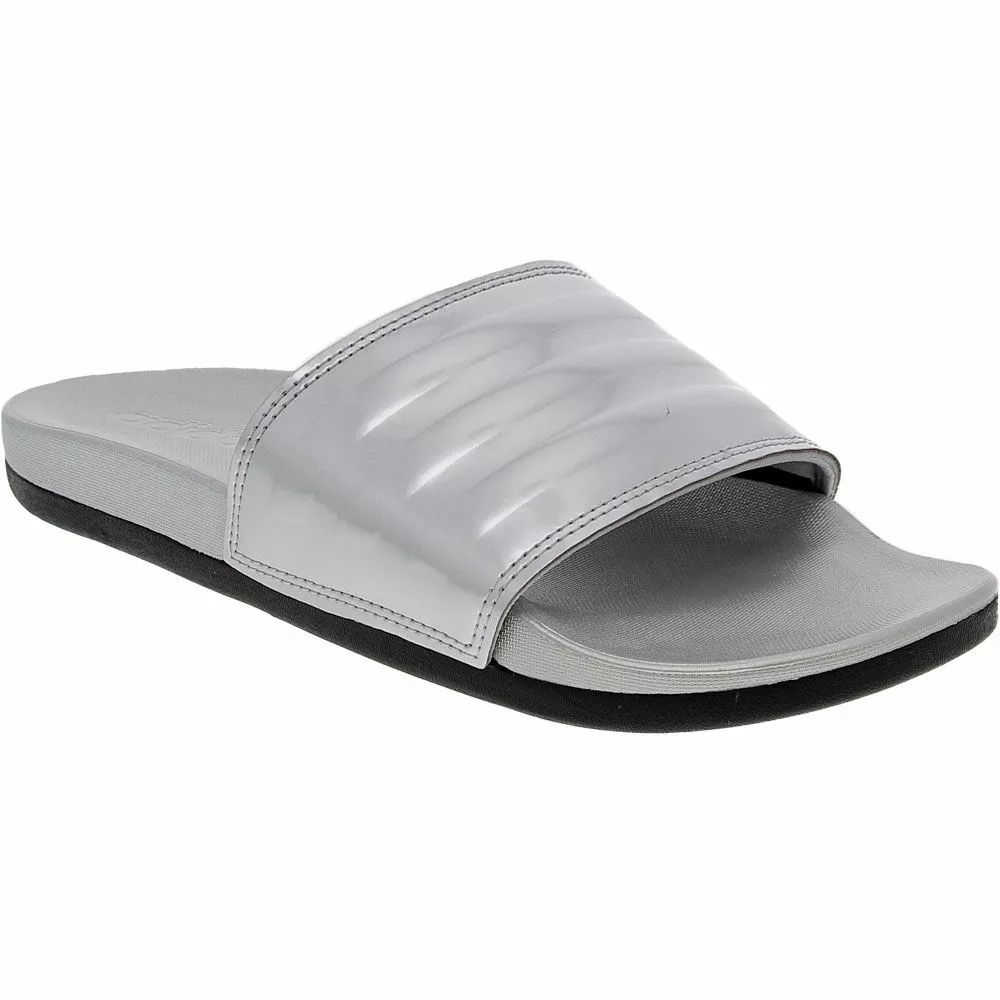 Adidas Shoes Adidas Adilette Cloudfoam Plus Logo Slides Sandals - Womens 2 Adidas Shoes Adidas Adilette Cloudfoam Plus Logo Slides Sandals - Womens - Image 2