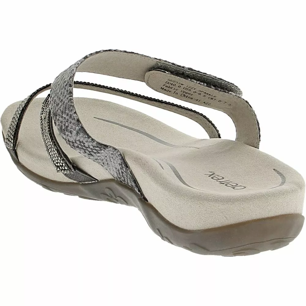 Aetrex Shoes Aetrex Izzy Sparkle Sandals - Womens 3 Aetrex Shoes Aetrex Izzy Sparkle Sandals - Womens - Image 3