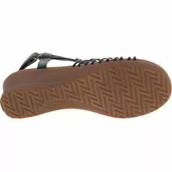 BareTraps Shoes BareTraps Taren Womens Wedge Sandals -WOMENS SANDALS Sales Shop BT TAREN BLK4