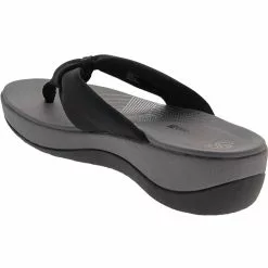 Clarks Shoes Clarks Arla Glison Flip Flops - Womens -WOMENS SANDALS Sales Shop CX 26124906 BLK3