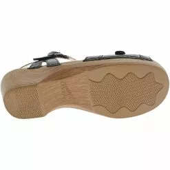 Dansko Shoes Dansko Season Sandals - Womens -WOMENS SANDALS Sales Shop DO 9849 BLK4