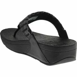 FitFlop Shoes FitFlop Lulu Art Denim Flip Flops - Womens -WOMENS SANDALS Sales Shop FF FB2 090 XXX3
