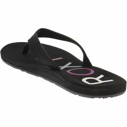 Roxy Shoes Roxy Vista 3 Flip Flops - Womens -WOMENS SANDALS Sales Shop RX VISTA3 BLK3