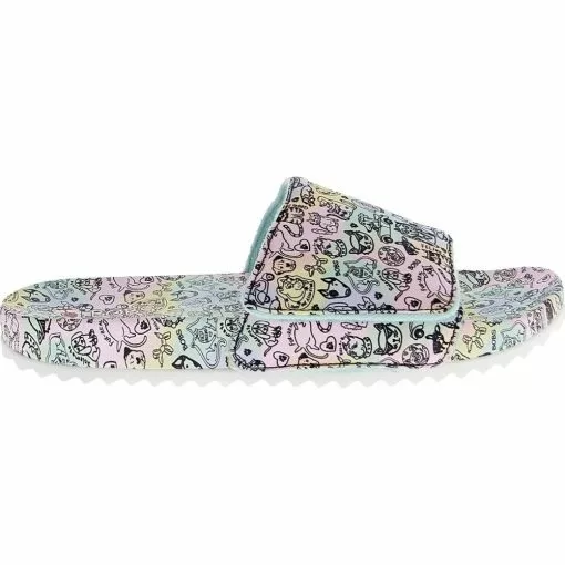 Skechers Shoes Skechers Bobs Pop Ups 2 Pastel Sun Womens Slide Sandals -WOMENS SANDALS Sales Shop SK 113737 MLT2