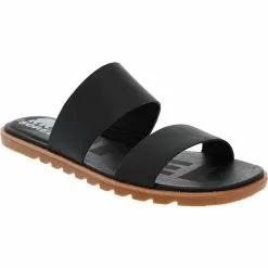 Sorel Boots Sorel Ella 2 Slide Sandals - Womens -WOMENS SANDALS Sales Shop SL 1972721 BLK1