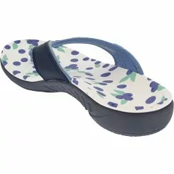 Spenco Insoles Spenco Yumi Fruitopia Thong Flip Flops - Womens -WOMENS SANDALS Sales Shop SN SP1021 BLU3