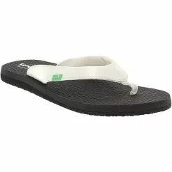 Sanuk Shoes Sanuk Yoga Mat Daily Flip Flops - Womens -WOMENS SANDALS Sales Shop SU 1096330 WHT1