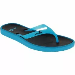 Sanuk Shoes Sanuk Sidewalker Neon Flip Flops - Womens -WOMENS SANDALS Sales Shop SU 1100632 BLU1