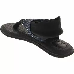 Sanuk Shoes Sanuk Yoga Sling 2 Prints Flip Flops - Womens 6 Sanuk Shoes Sanuk Yoga Sling 2 Prints Flip Flops - Womens -WOMENS SANDALS Sales Shop SU 1100696 BLK3