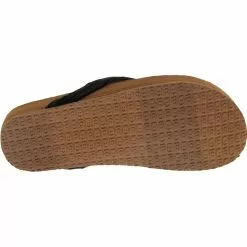 Sanuk Shoes Sanuk She Loungy Hemp Flip Flops - Womens -WOMENS SANDALS Sales Shop SU 1116475 BLK4