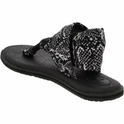 Sanuk Shoes Sanuk Yoga Sling 2 Snake Flip Flops - Womens -WOMENS SANDALS Sales Shop SU 1116872 BWH3