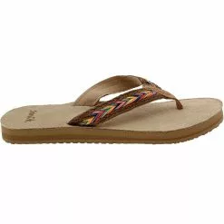 Sanuk Shoes Sanuk Fraidy Hemp Flip Flops - Womens