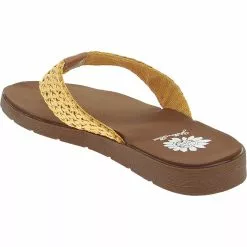Yellow Box Shoes Yellow Box Fida Flip Flops - Womens -WOMENS SANDALS Sales Shop YB FIDA YLW3